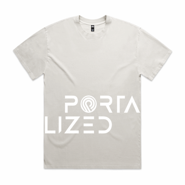 Men's Relax Split Logo Tee - Image 5