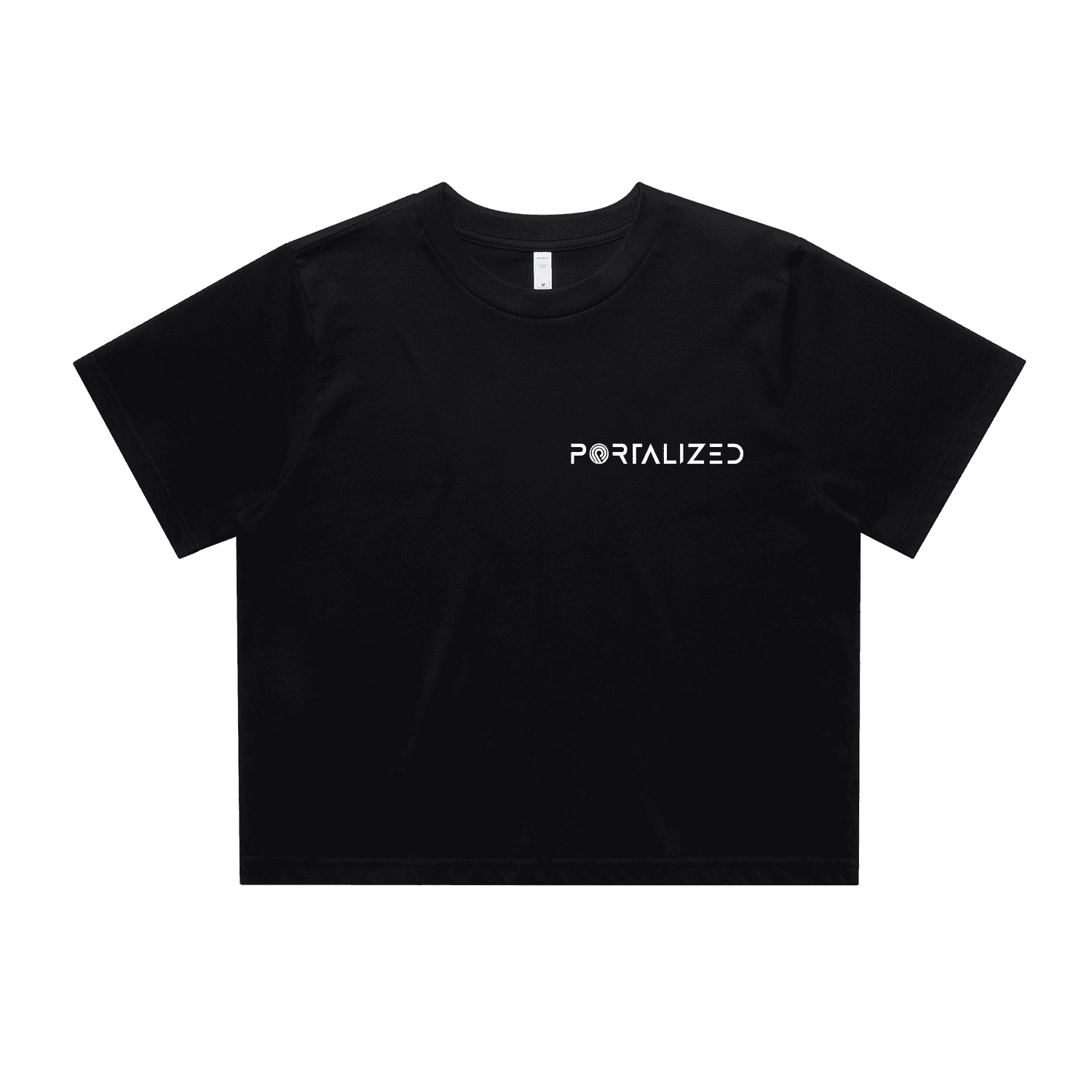 Women's Logo Left Chest Crop Tee