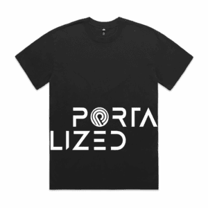 Men's Relax Split Logo Tee